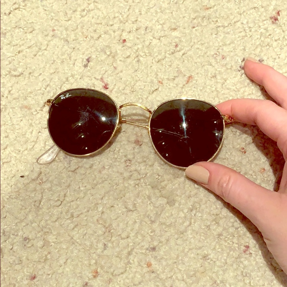 Ray-Ban Round Metal Sunglasses rb3447